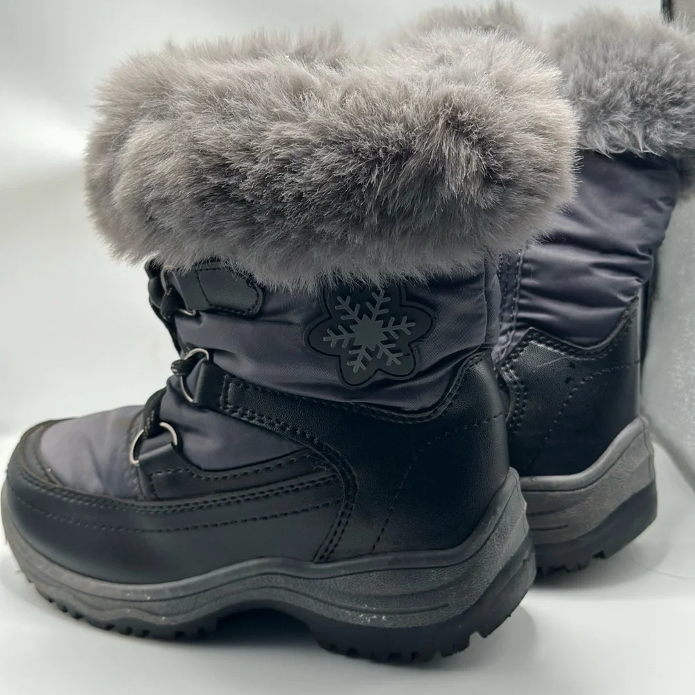 DREAM PAIRS Girls Toddler Snow Boots